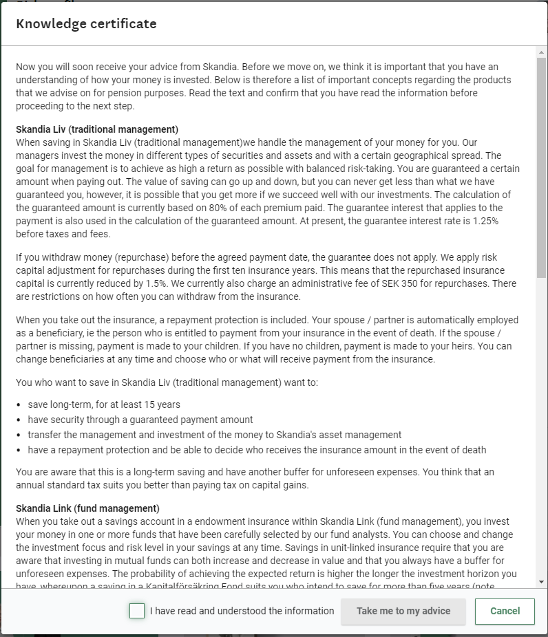 Step 6 – Knowledge Certification